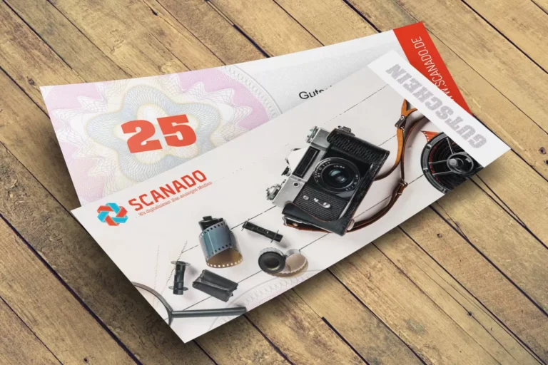 Scanado Geschenkgutscheine